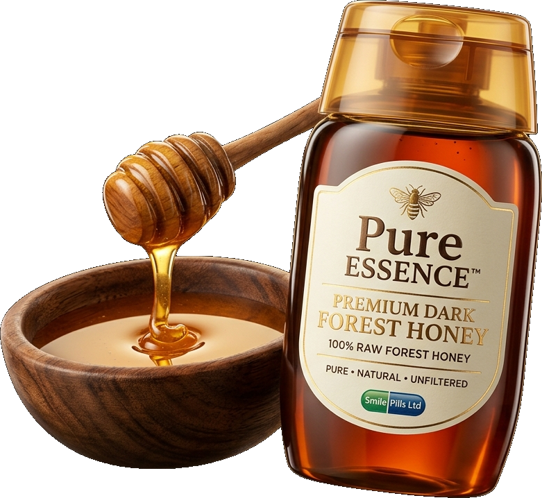 Pure Essence Dark Forest Honey - Deep, distinctive character