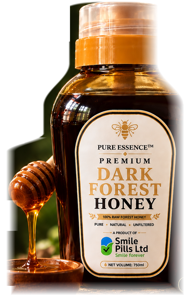 Pure Essence Dark Forest Honey - Pure Natural Unfiltered