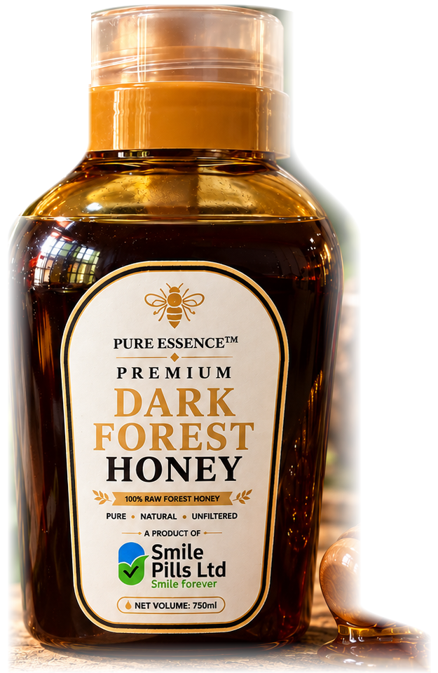Pure Essence Dark Forest Honey - 750ml of Pure Essence